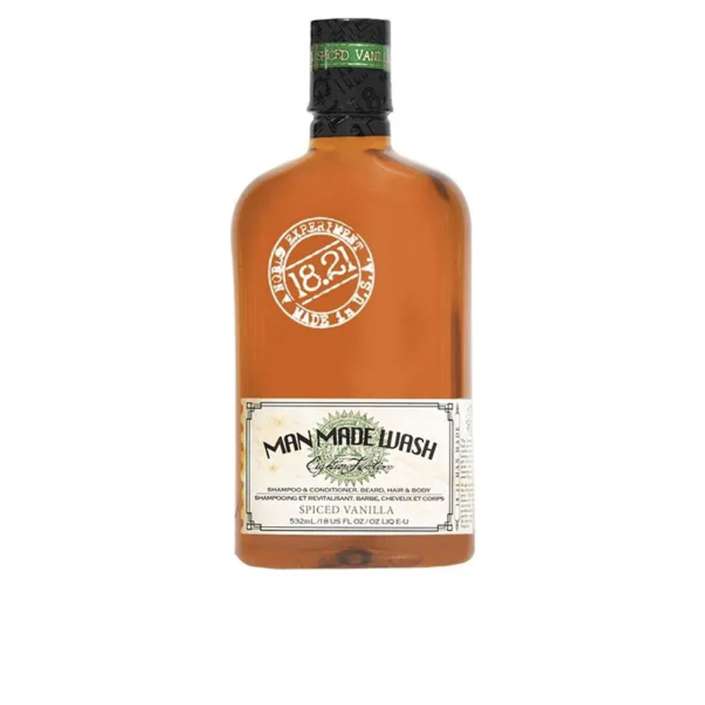 Man Made Wash champú gel 3 en 1 spiced vanilla 532 ml