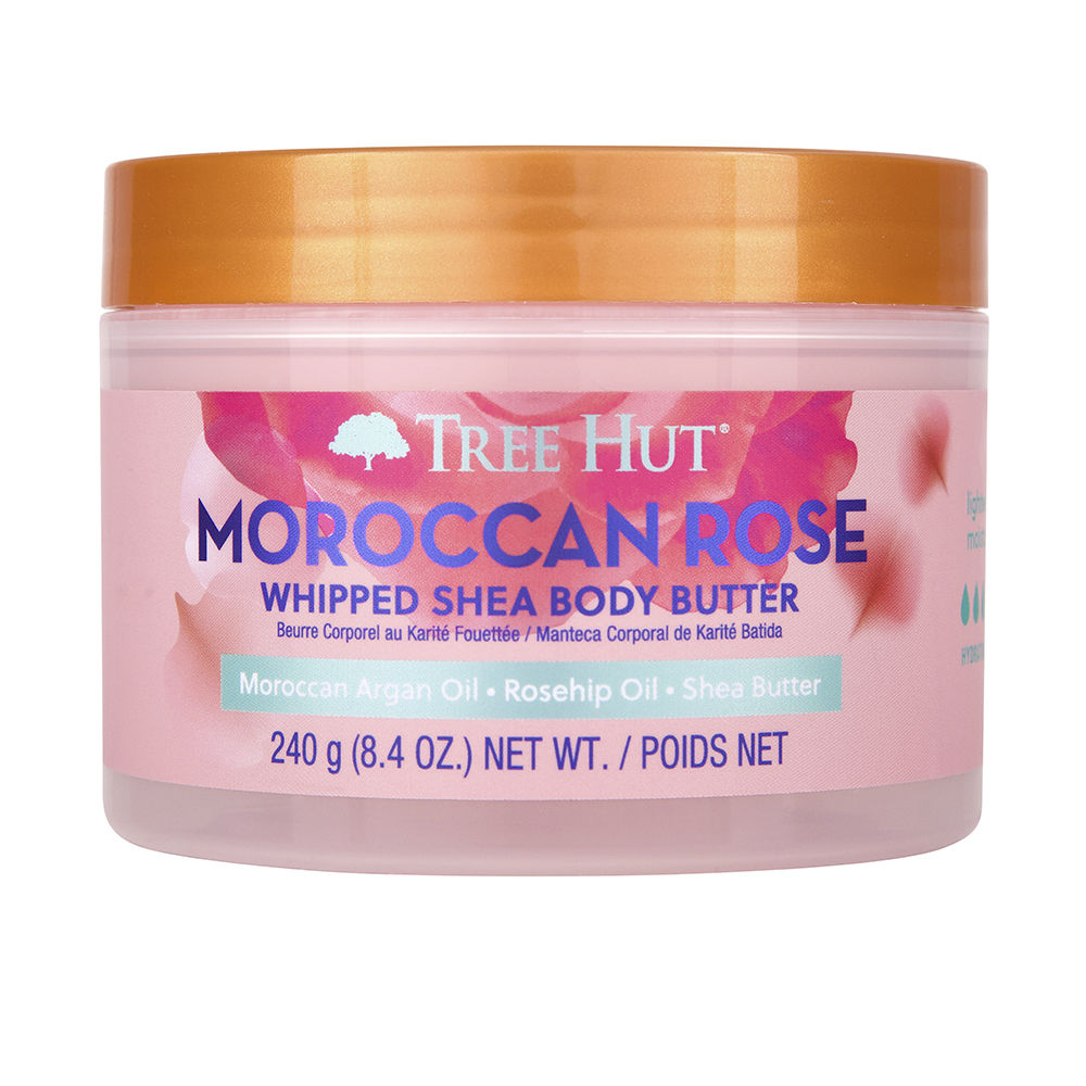 Manteca Souflé corporal rosa de marruecos 240 gr