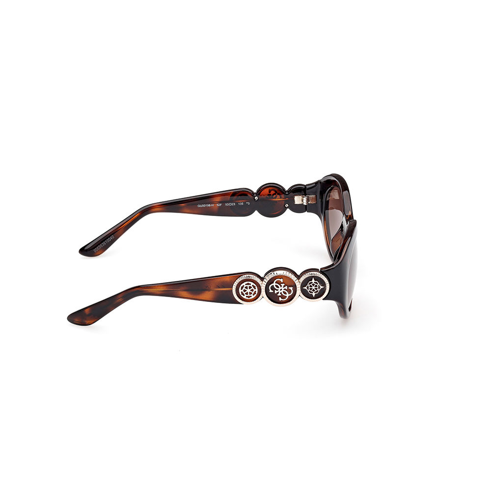 Guess Lunettes De Soleil Pour Femme Gu00198-h Dark Havana / Gradient Brown One Size Femme 6