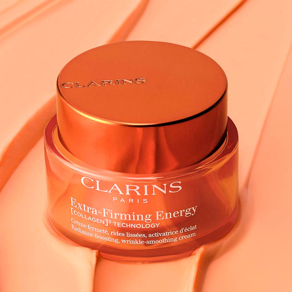 Clarins EXTRA FIRMING ENERGY firming cream, smooths wrinkles