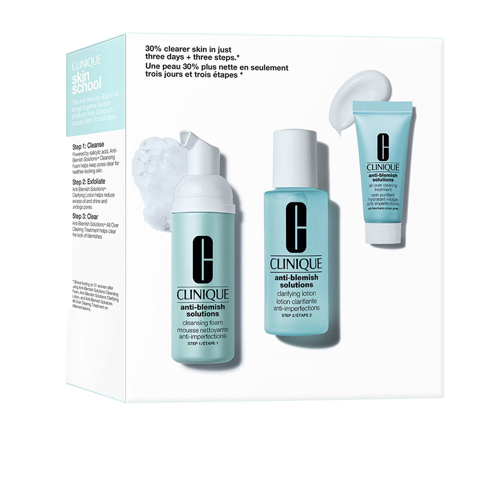 ANTI-BLEMISH Solutions 3-STEP Skin Care System Estuche 3 pz