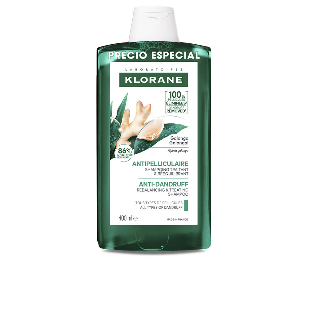 Galanga champú anticaspa reequilibrante y tratante 400 ml