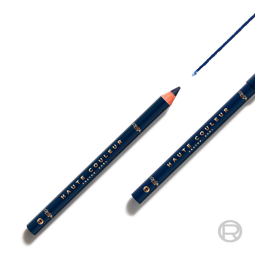 L'Oréal Paris Haute Couleur Crayon Khôl 130 Bleu Suede 4