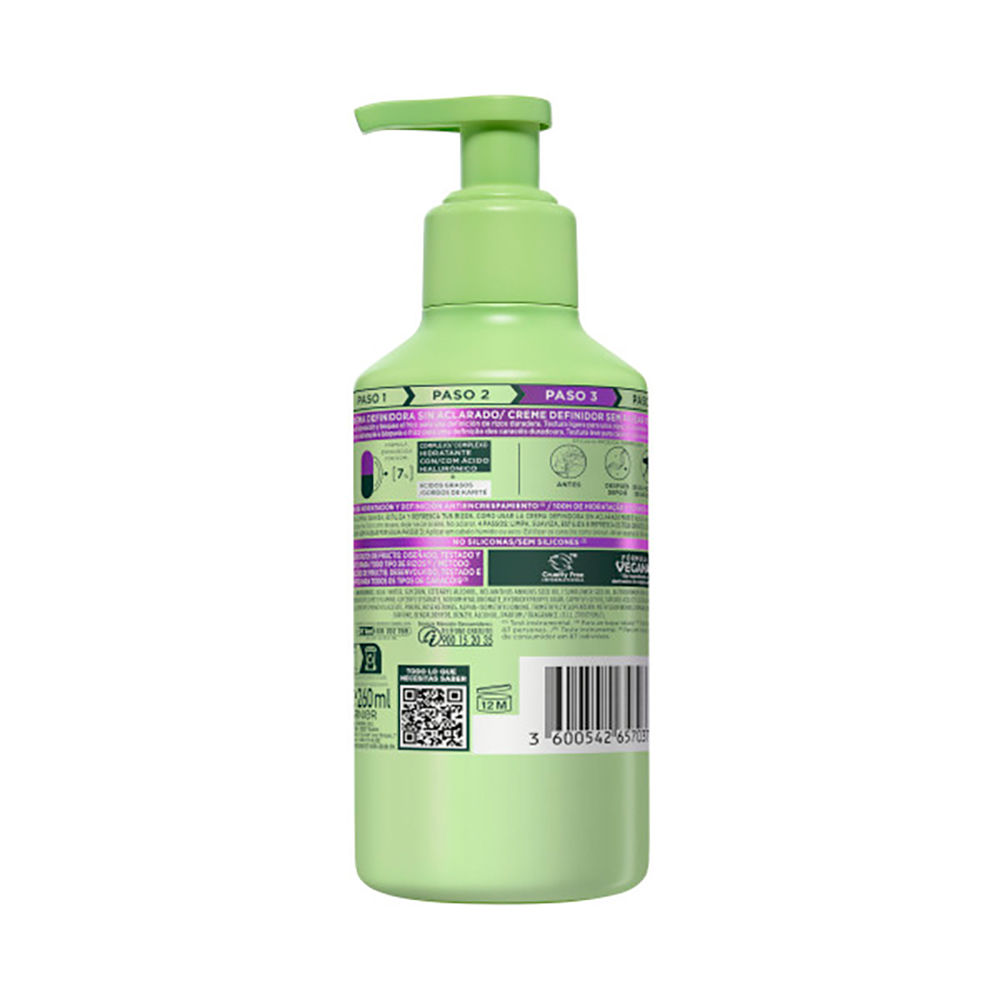 Fructis Método Rizos crema secado al aire 260 ml - vue 2