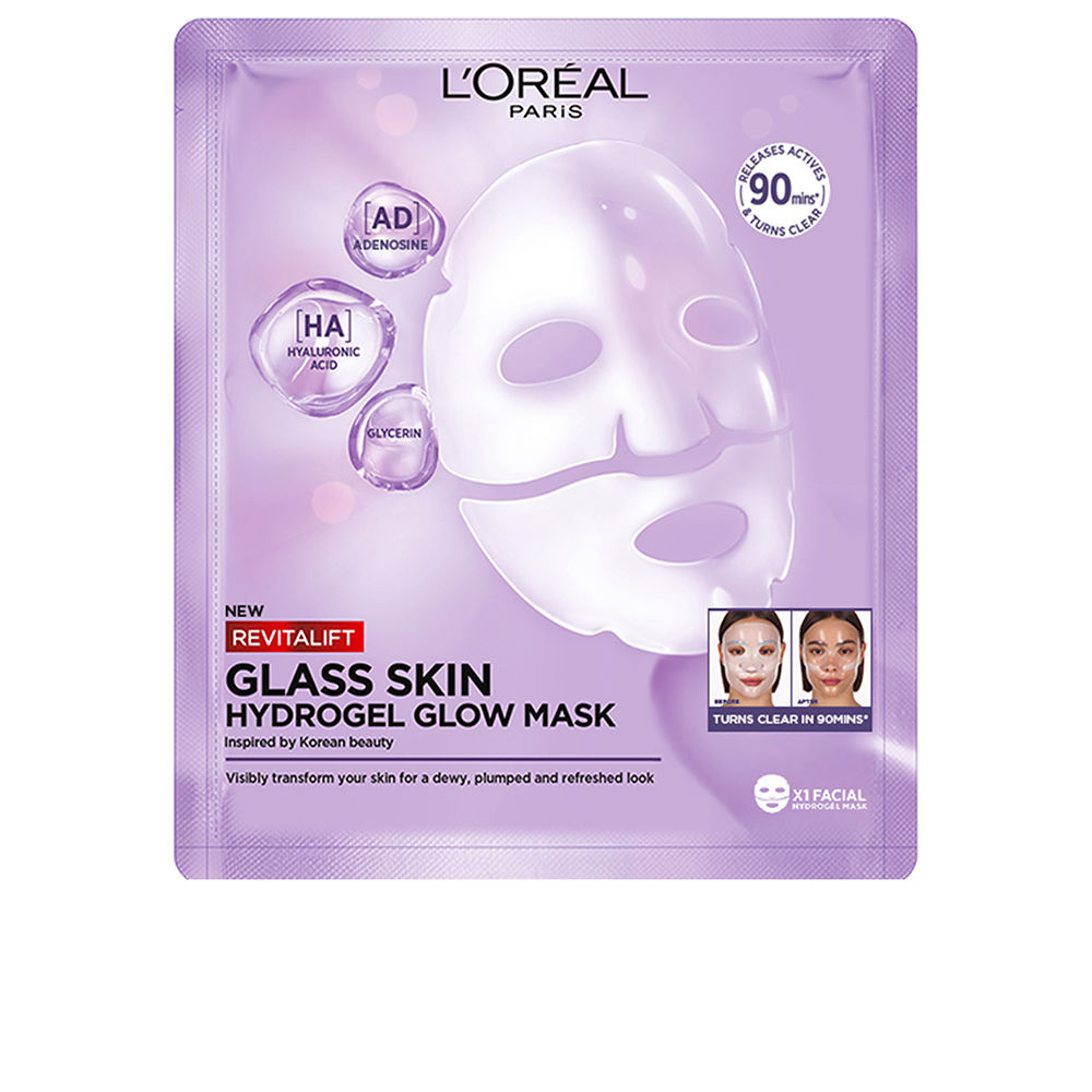 Masque hydrogel éclat Revitalift Glass Skin 1 unité
