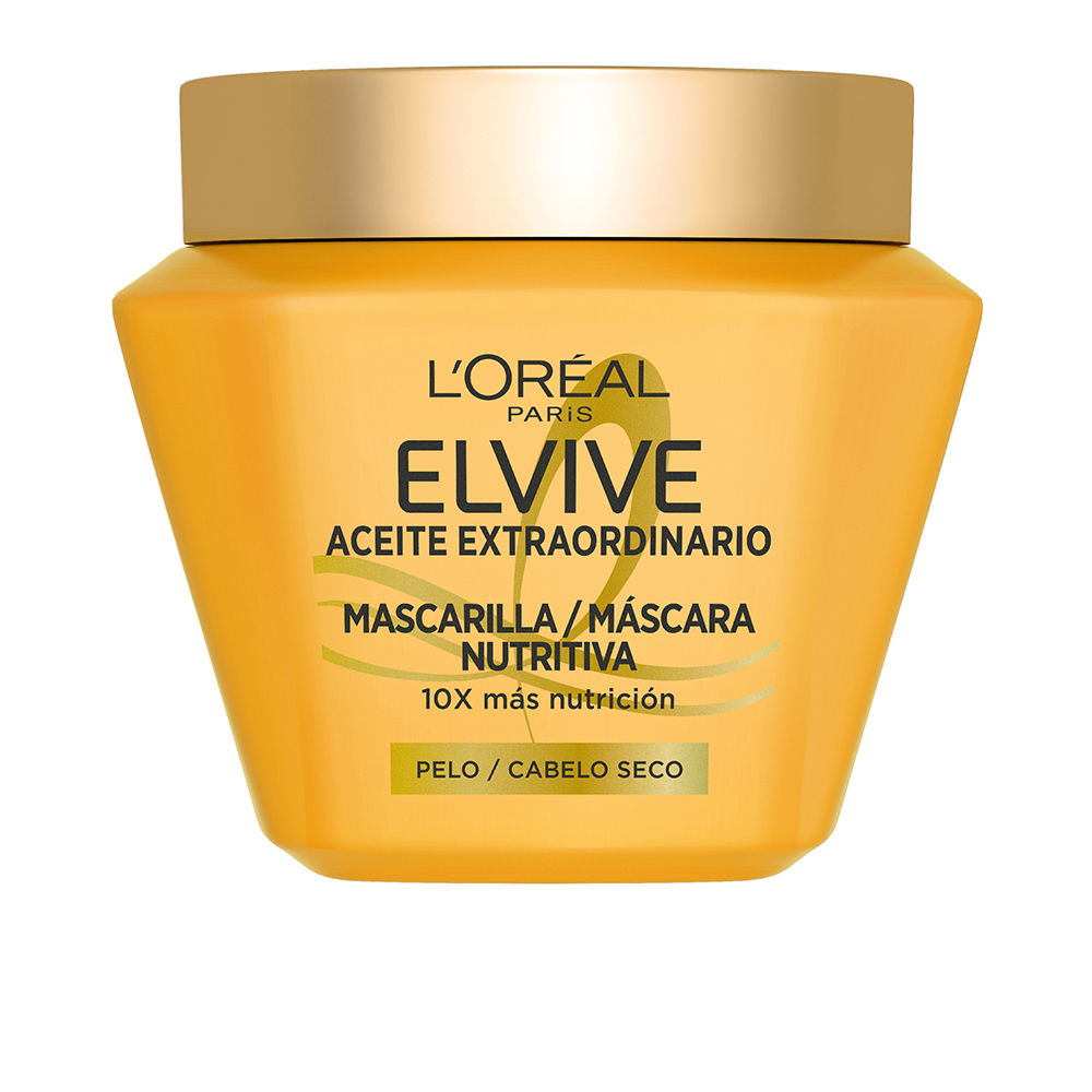 Elvive Aceite Extraordinario mascarilla cabello seco 310 ml
