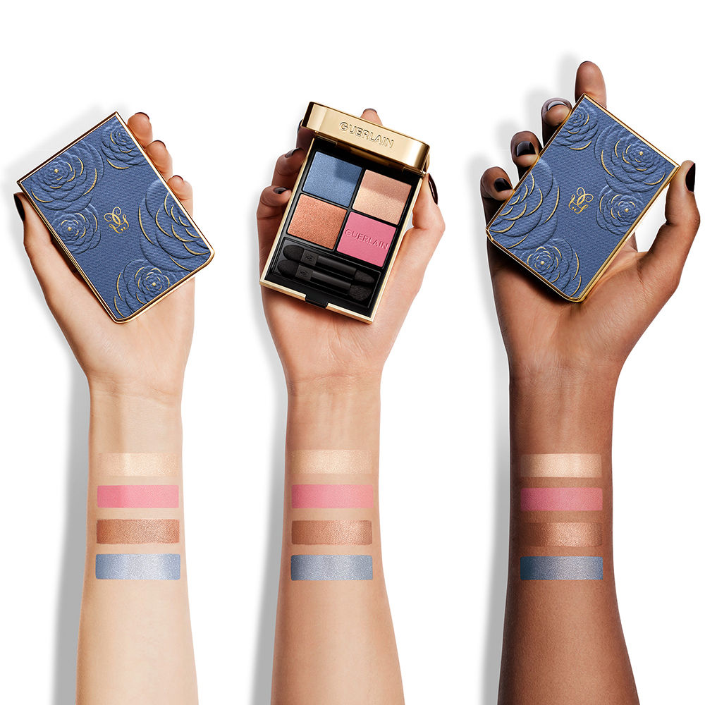 OMBRES G アイシャドウ 4色 限定版 Guerlain、シェード-Perfumes Club