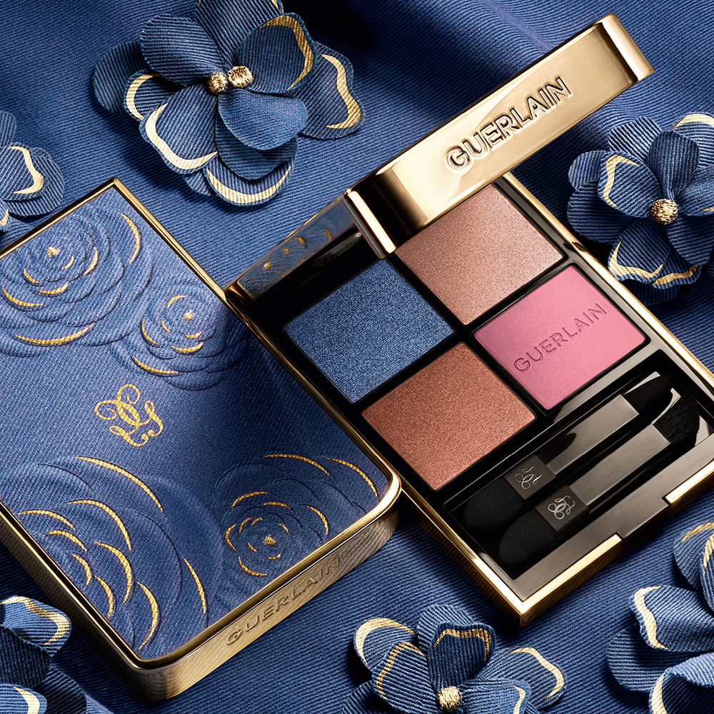 OMBRES G アイシャドウ 4色 限定版 Guerlain、シェード-Perfumes Club