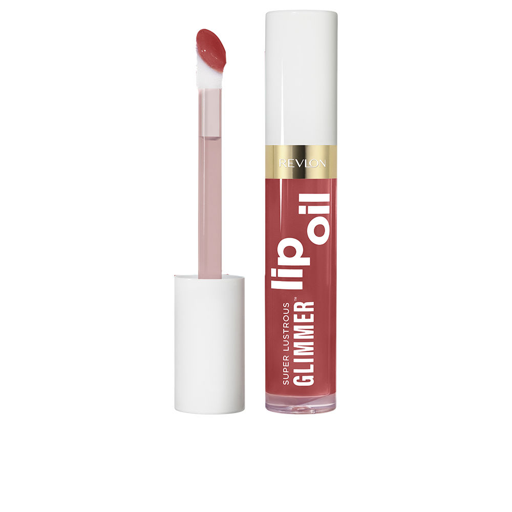 Super Lustrous Glimmer lip oil #008-Just Toasty