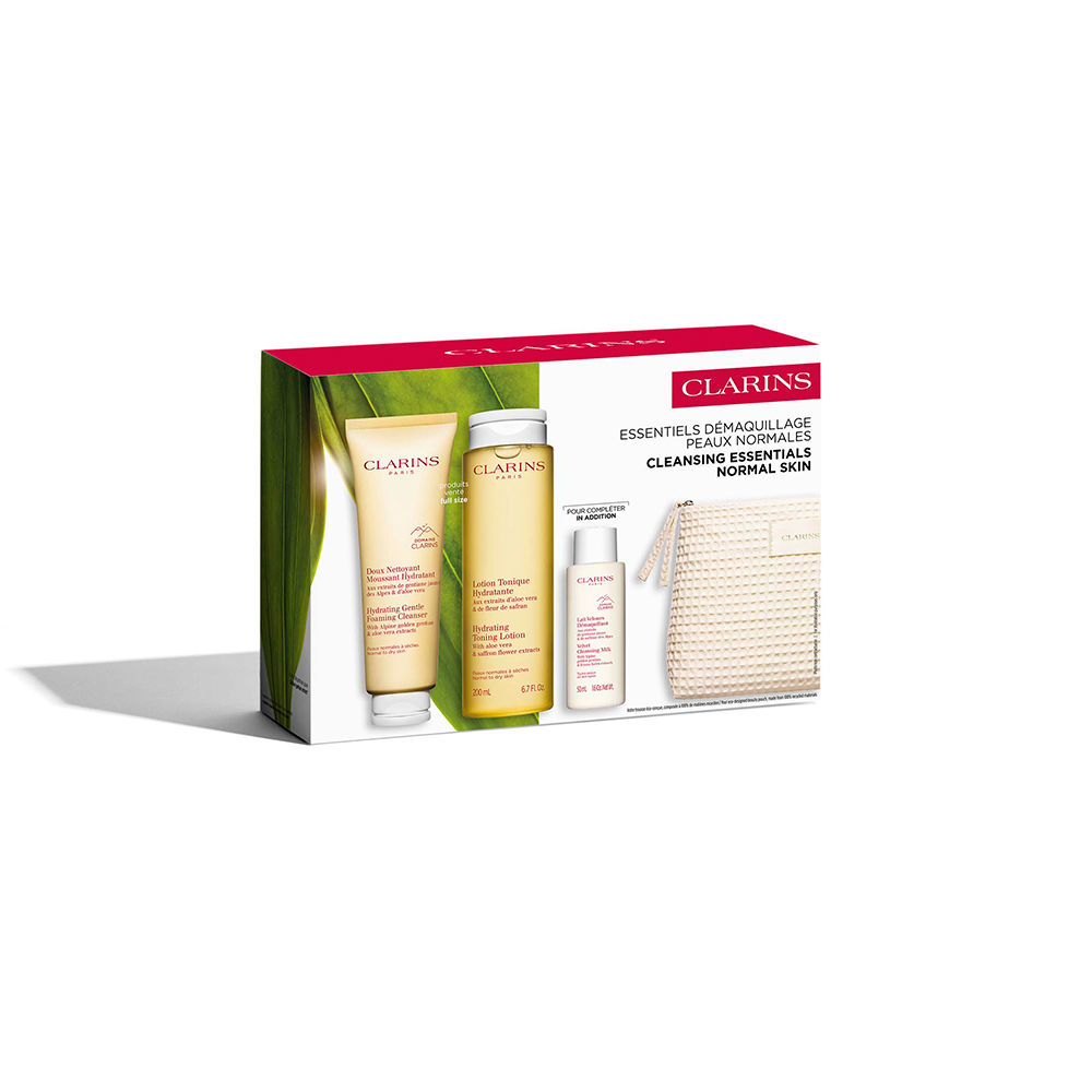 Clarins NORMAL-DRY SKIN CLEANSING ESSENTIALS SET