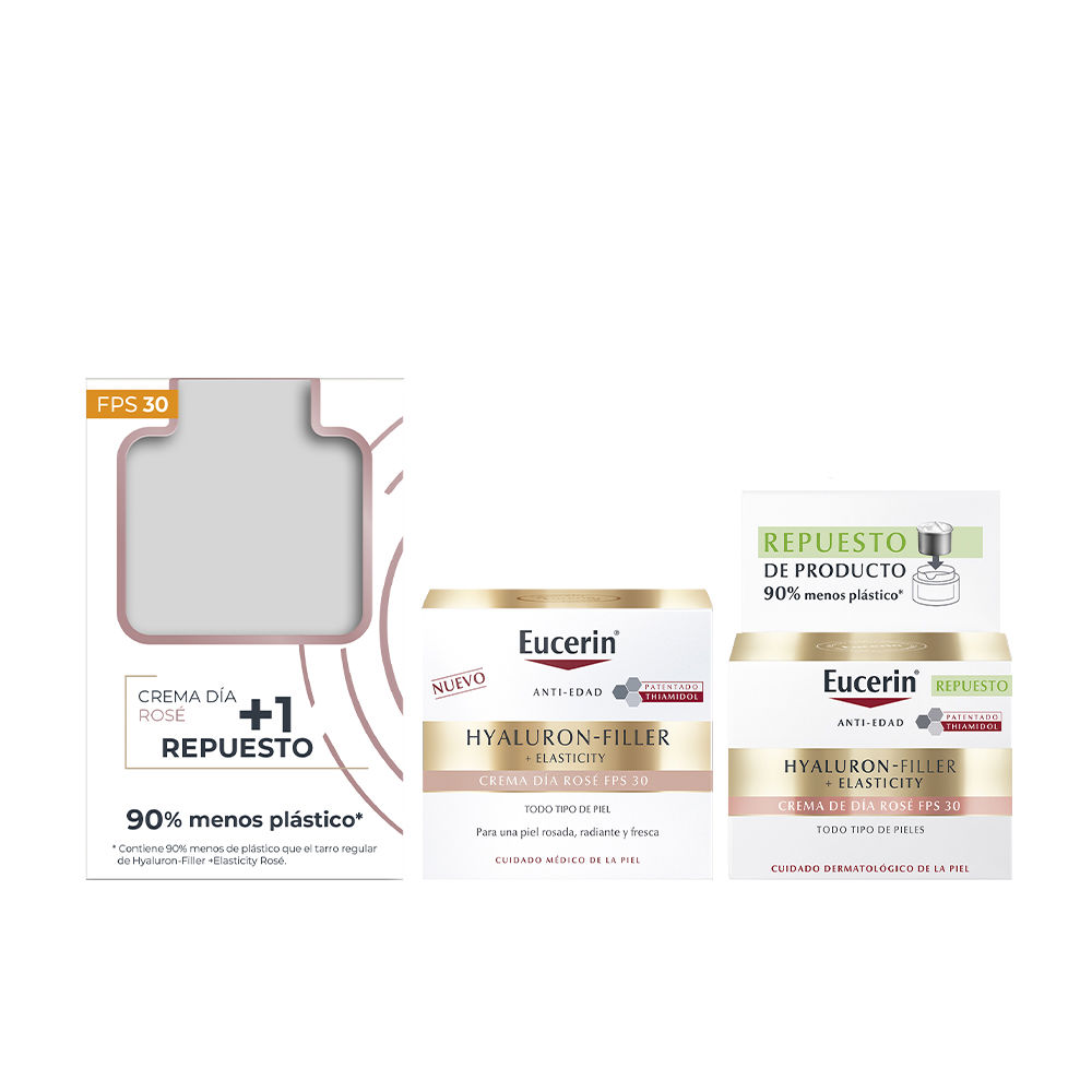 HYALURON-FILLER + Elasticity Rosé Crema Giorno SPF30 + Ricarica 2 unità