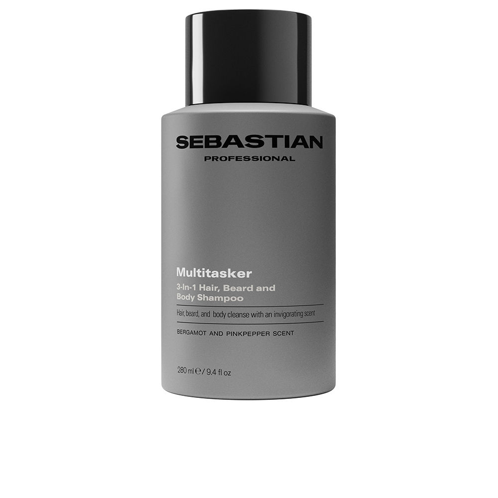 Multitasker champú 3-en-1 para hombre cabello, barba y cuerpo limpia y aporta frescor 280 ml