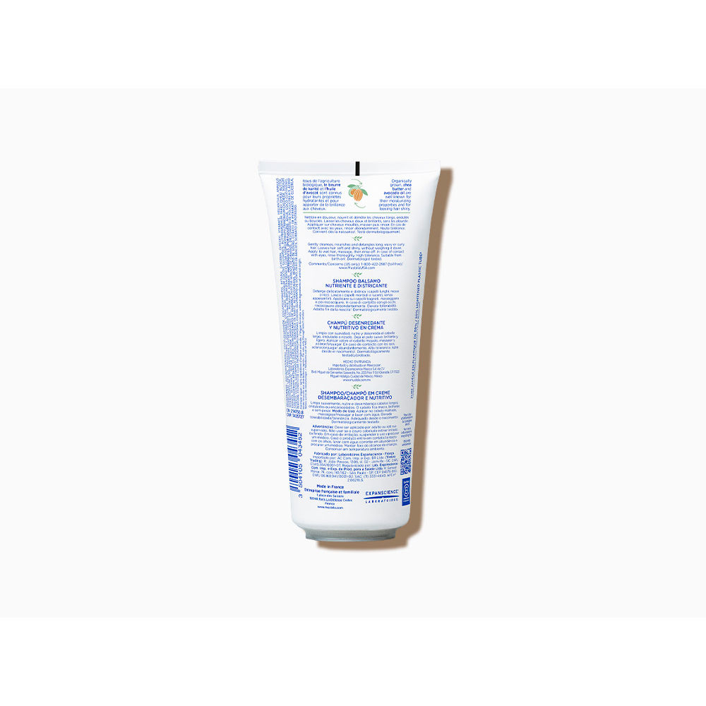 Mustela Bébé Shampooing Crème Démêlant Et Nourrissant Cheveux Longs Ondulés Ou Bouclés 200 Ml - vue 3