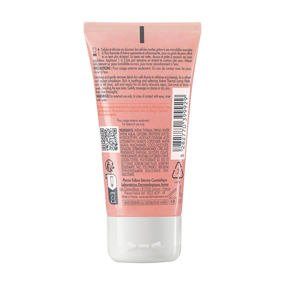 Avene Les essentiels gelée gommante douceur visage 50ml - vue 3