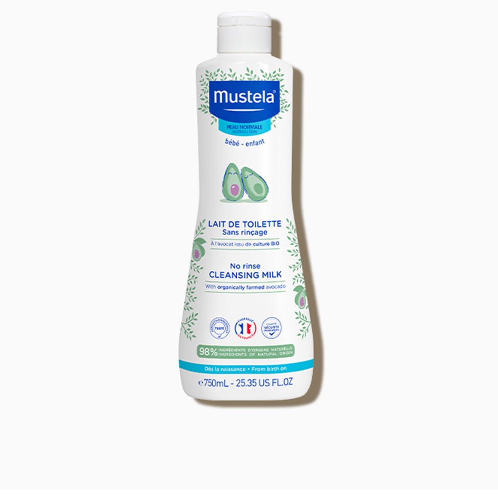 Mustela Lait de Toilette sans rinçage 750ml - vue 2