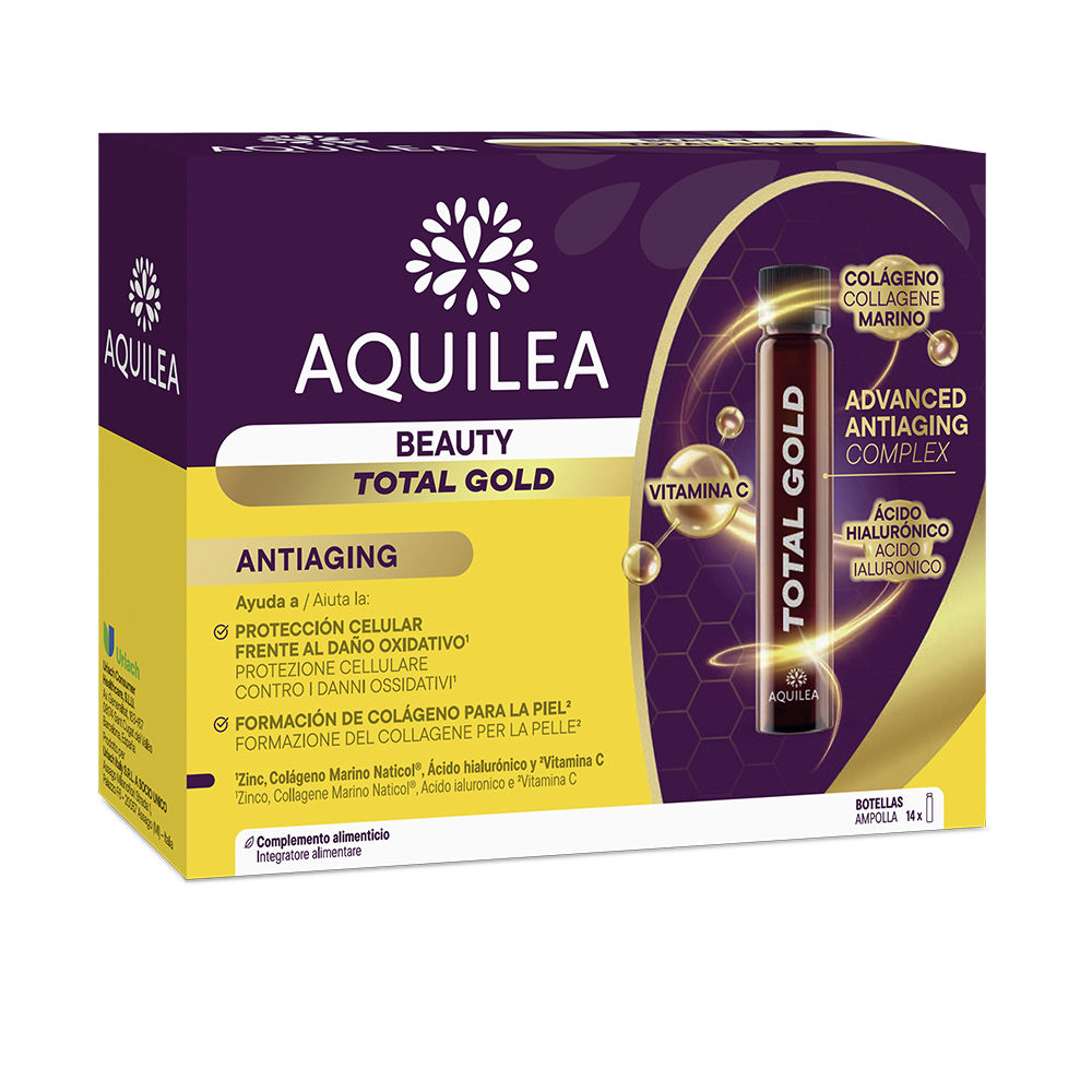 Nutrikosmetik Aquilea BEAUTY TOTAL GOLD Ampullen online kaufen