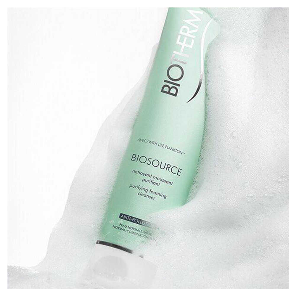 Biotherm Biosouce Hydra-Mineral Cleanser Toning Mousse 4