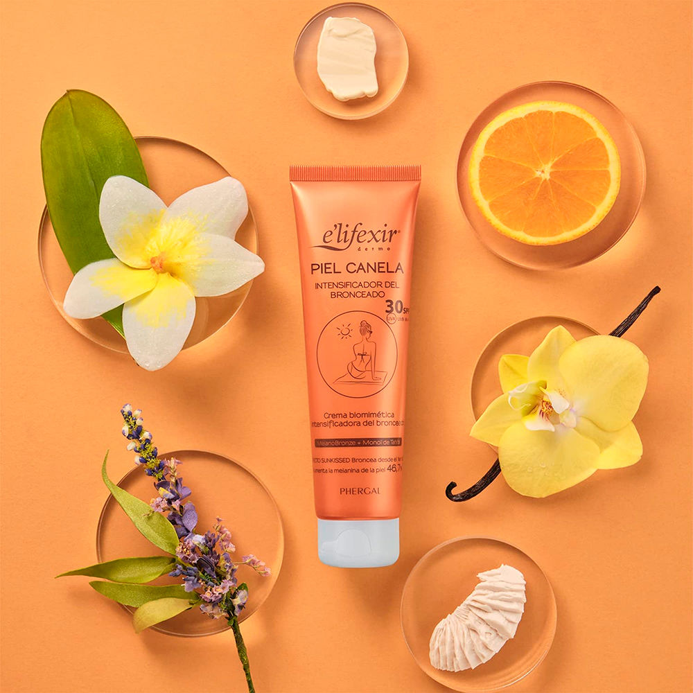DERMO piel canela SPF30 Self tanners E'Lifexir - Perfumes Club