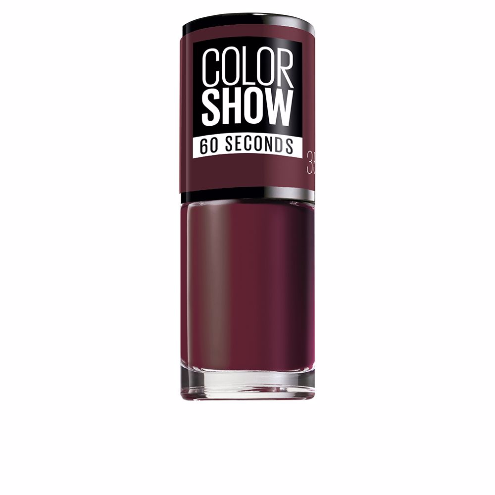 

Color Show nail 60 seconds #357-burgundy kiss