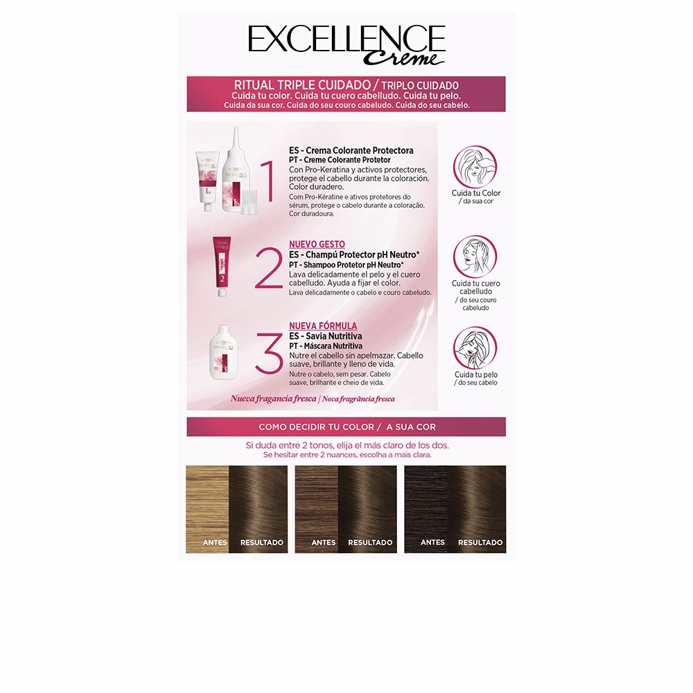 L'OREAL Excellence Crème Tinte Capilar - vue 3