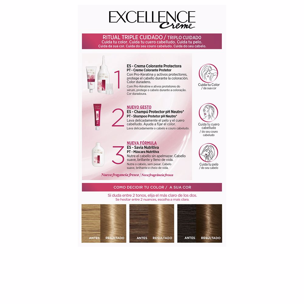 L'OREAL Excellence Crème Tinte Capilar - vue 3