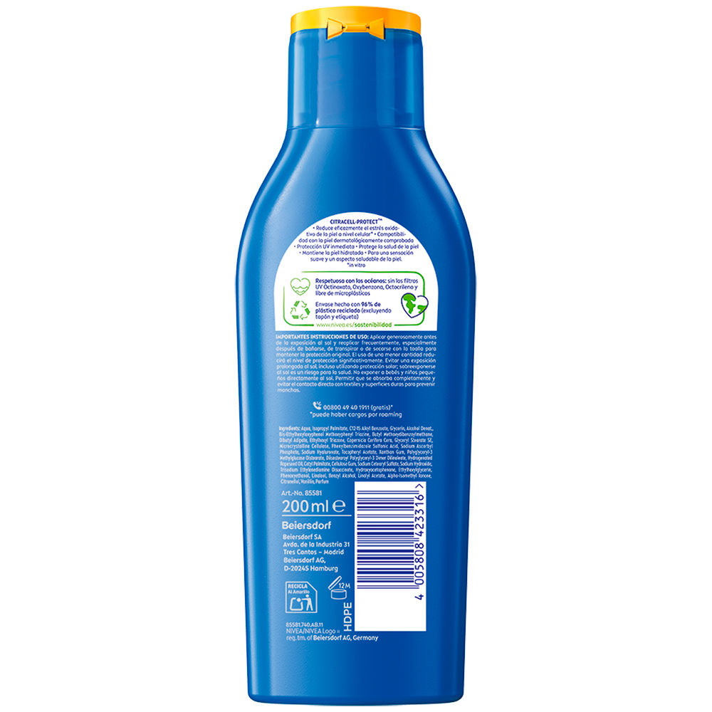 SUN PROTEGE&HIDRATA leche SPF30 view 2