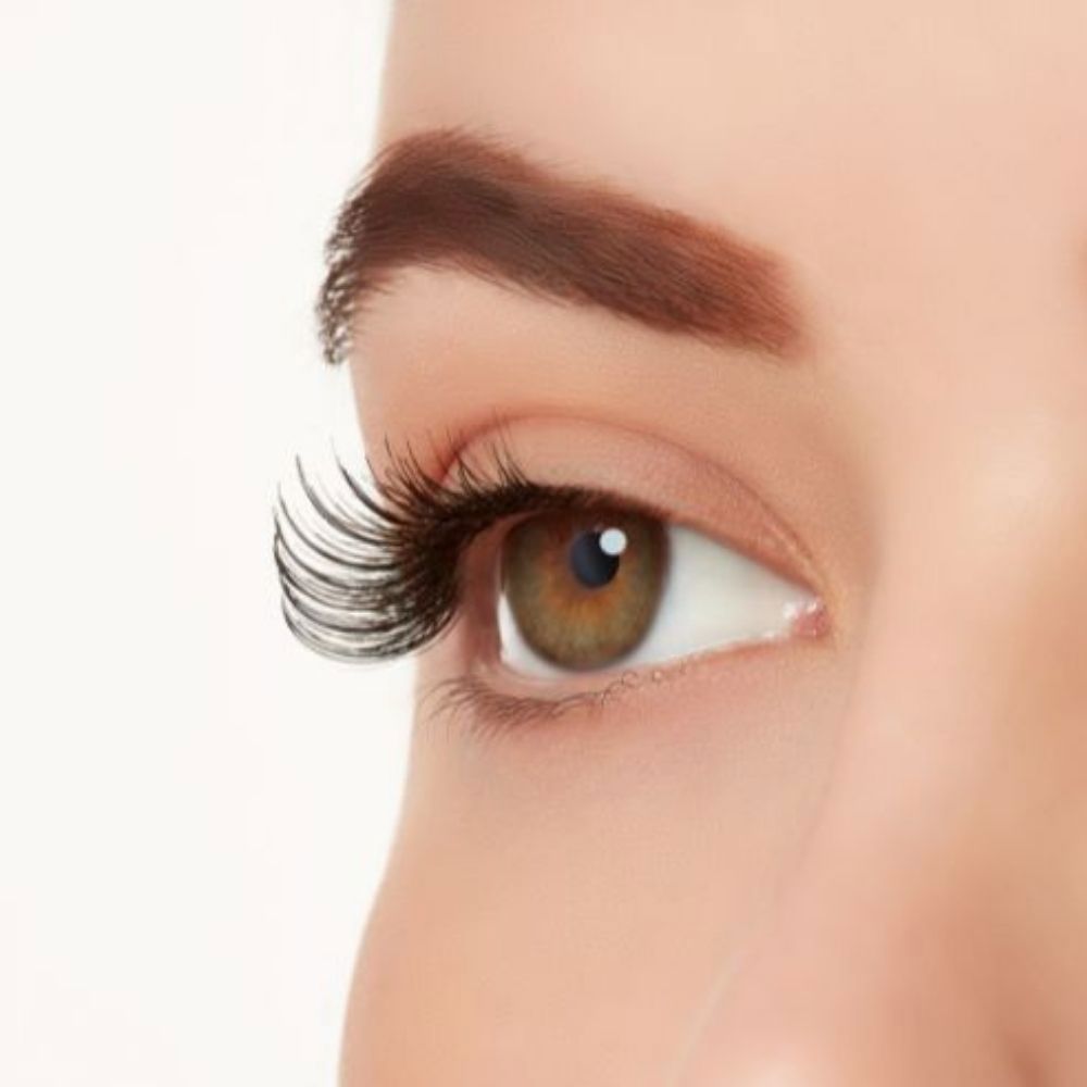 NATURAL eyelashes babies #black view 2