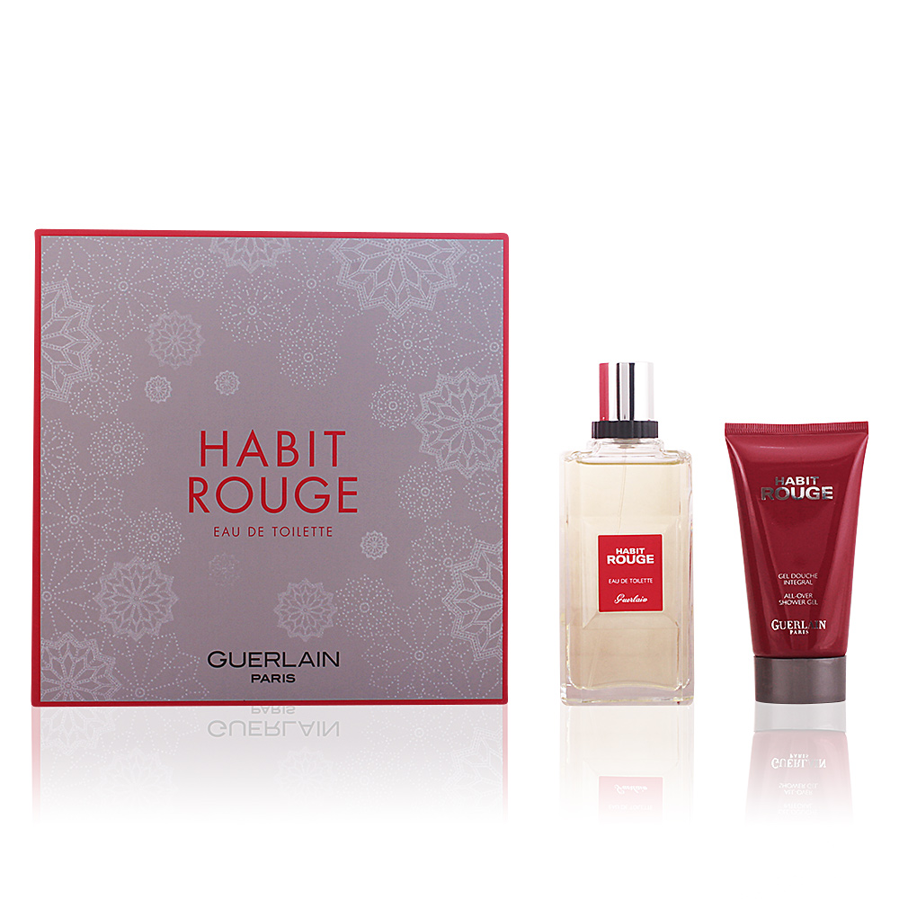 Guerlain Eau De Toilette Habit Rouge Coffret Sur Perfumes Club