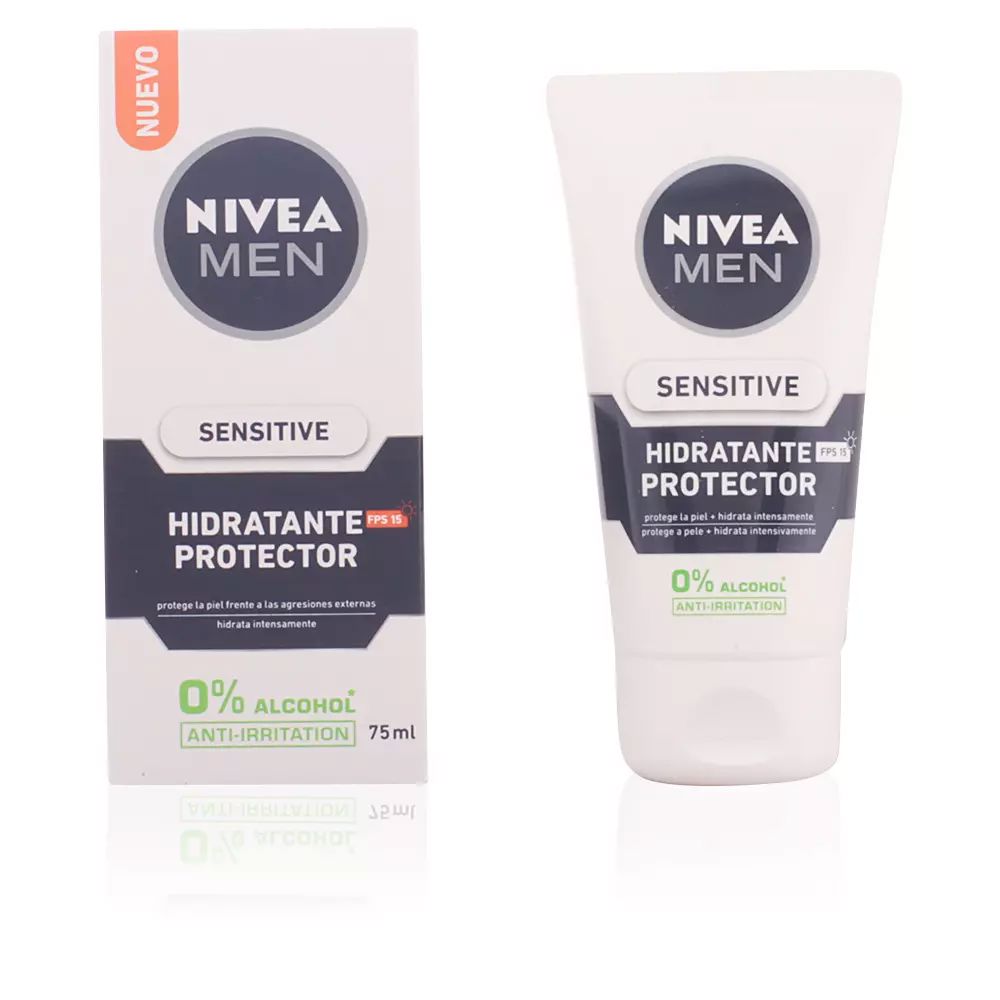 MEN SENSITIVE moisturizing protector 0% alcohol SPF15 75 ml view 2