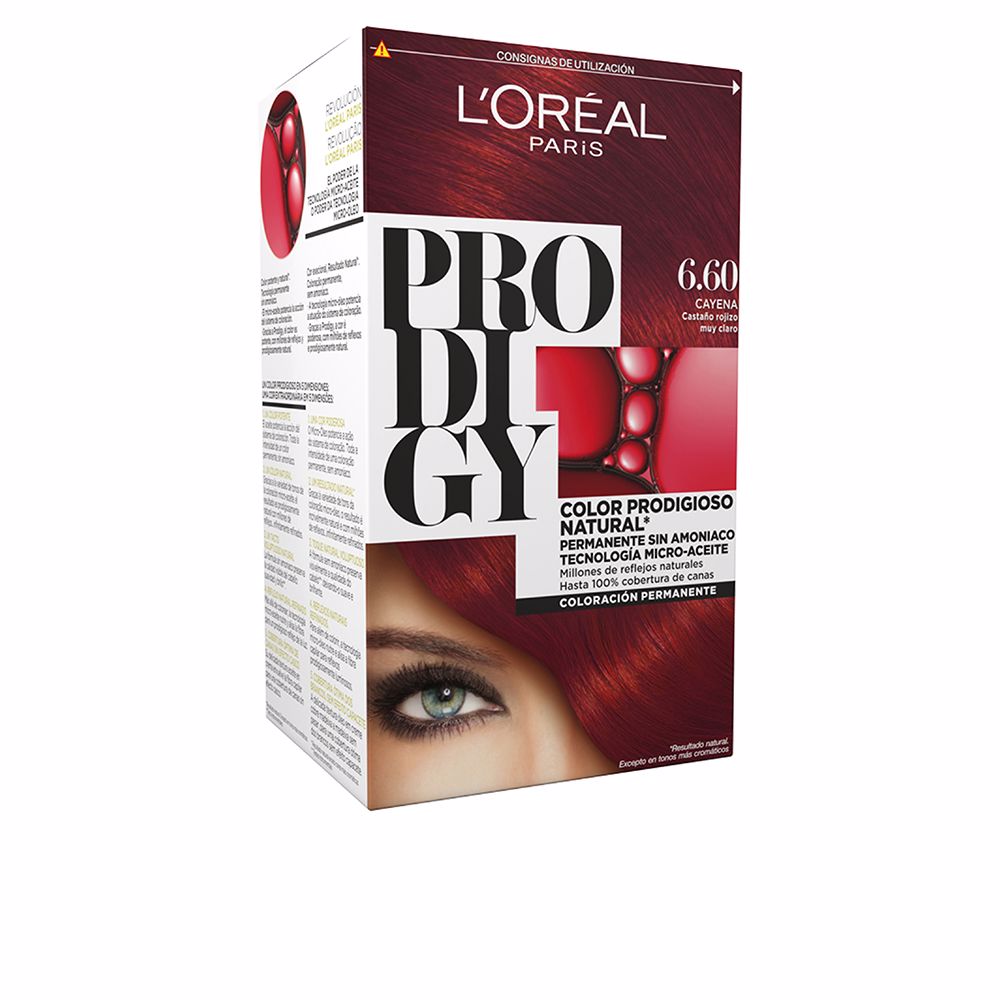 

Prodigy coloración permanente #6.60-cayena lote
