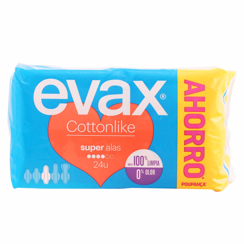 

Cottonlike compresas super alas 24 uds