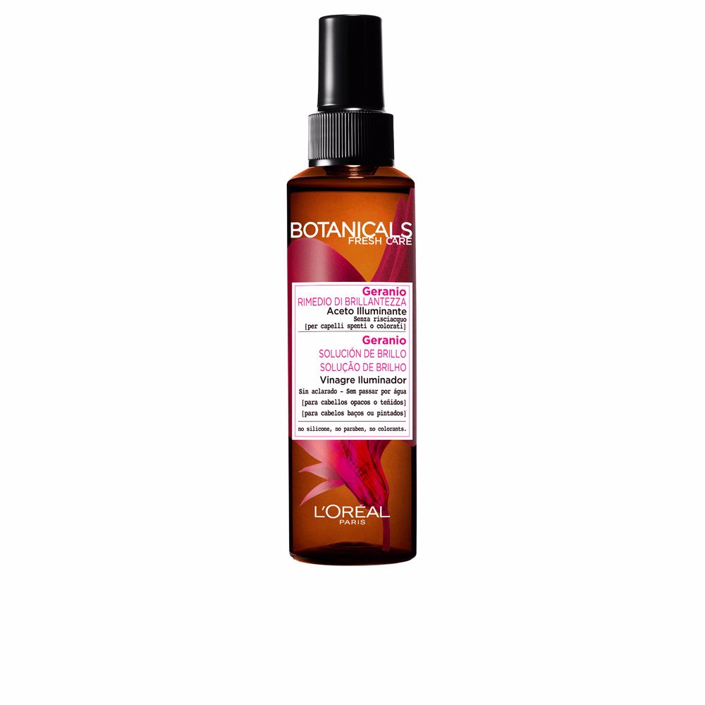 

Botanicals geranio remedio de brillo vinagre iluminador 150 ml