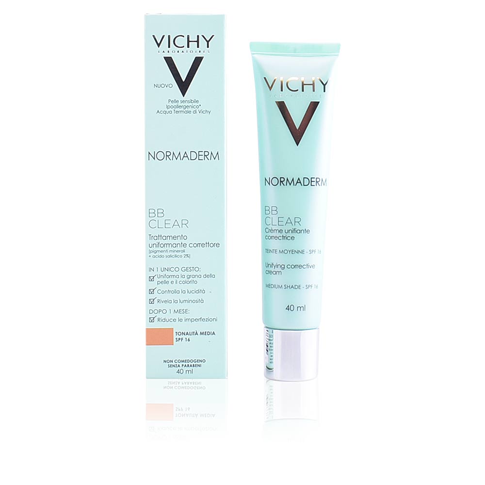 Vichy Normaderm Bb Clear Creme Unifiante Correctrice NORMADERM BB CLEAR SPF16 unifying corrective cream Vichy BB Creams