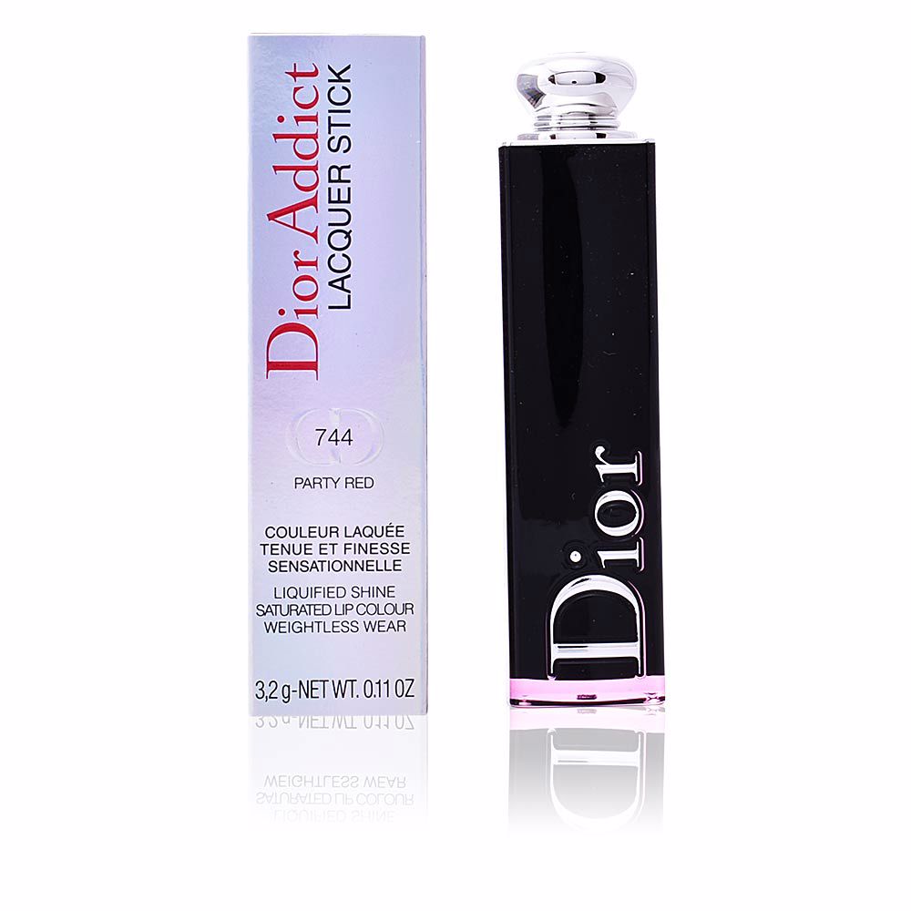 

Dior Addict lacquer stick #744-party red