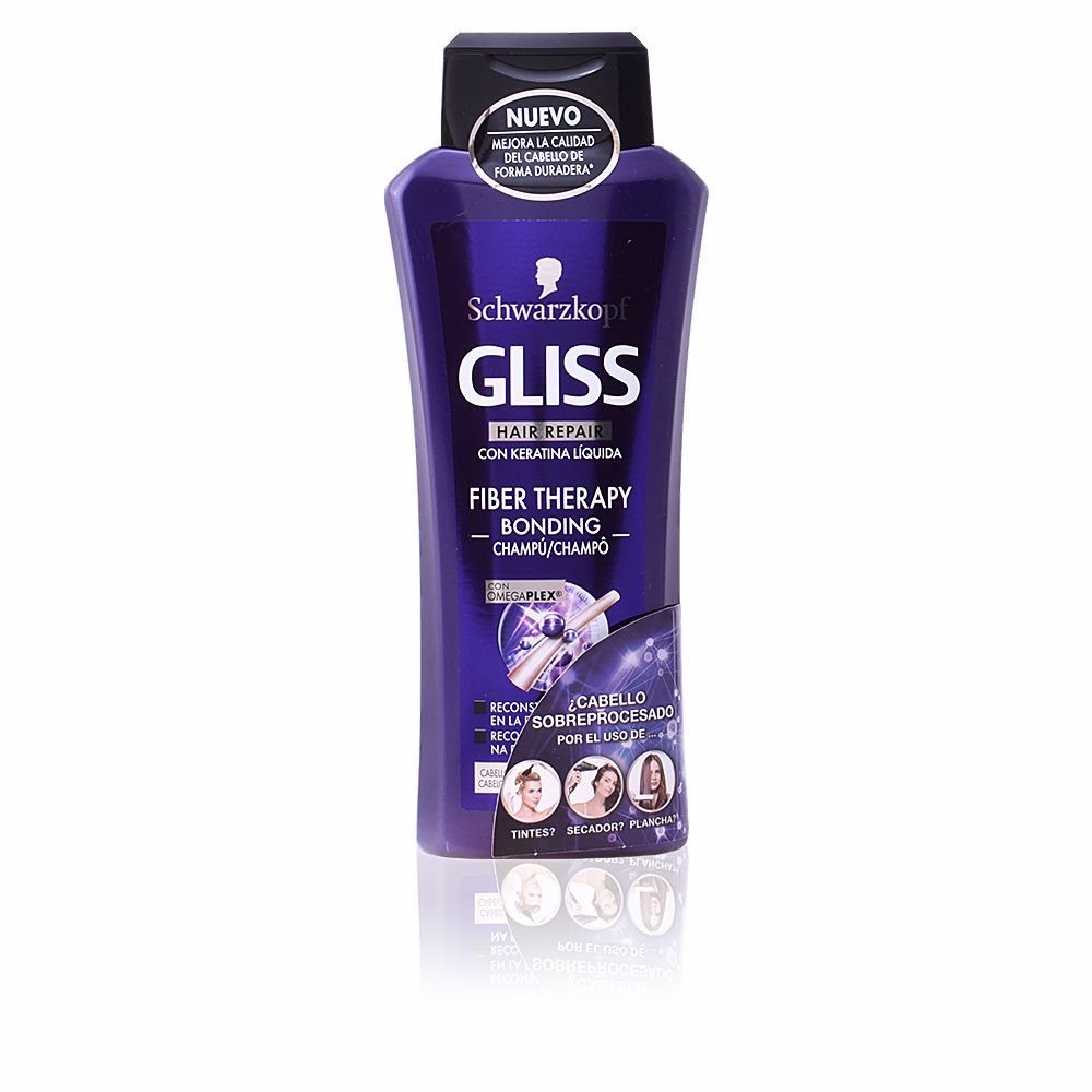 

Gliss Fiber Therapy keratina líquida champú 400 ml