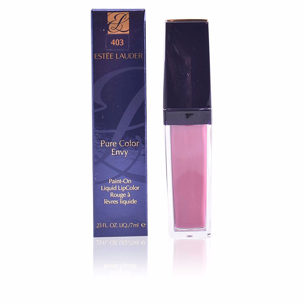 

Pure Color Envy paint on liquid lip color #strange bloom