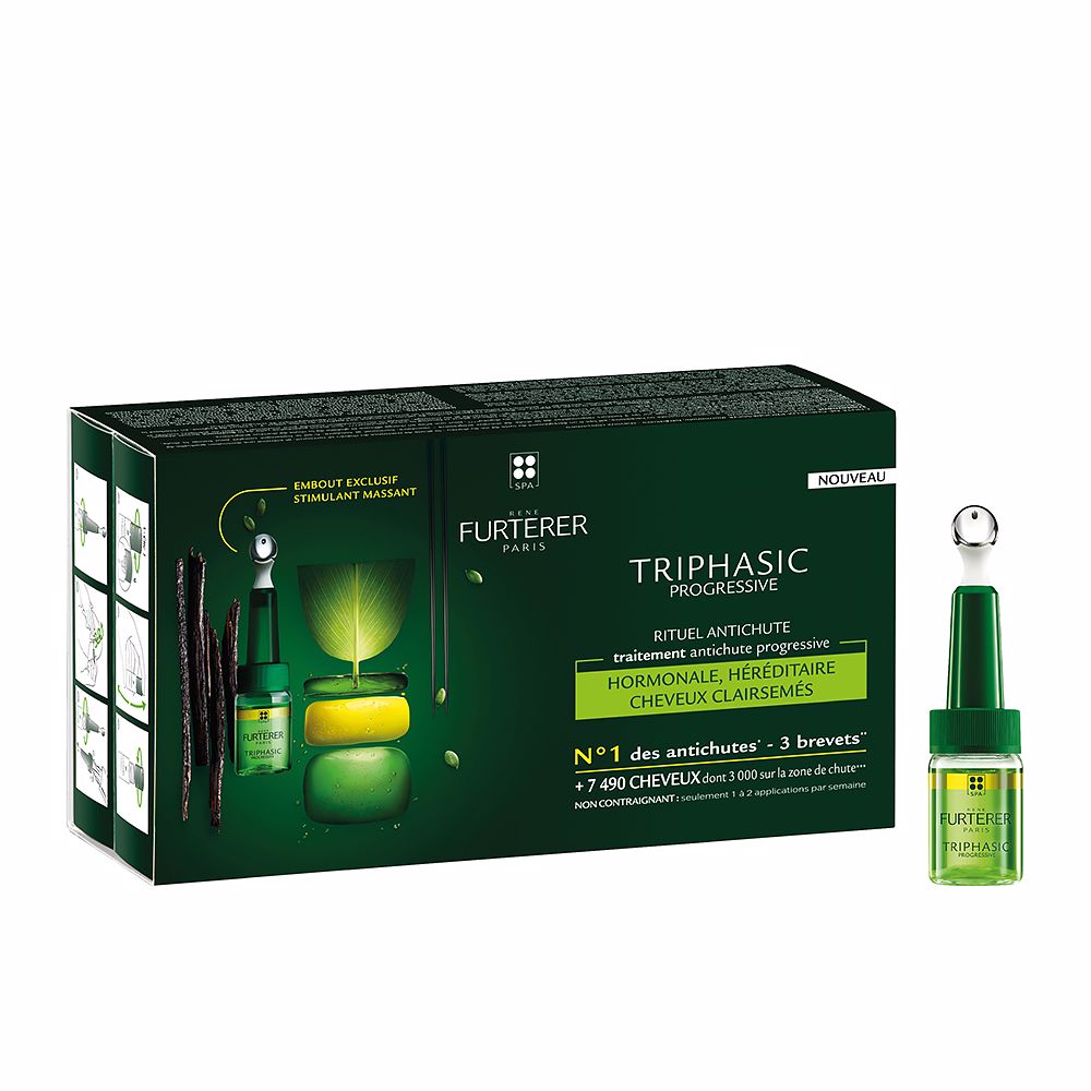 

Triphasic Progressive tratamiento anti-caida 8 x 5,5 ml
