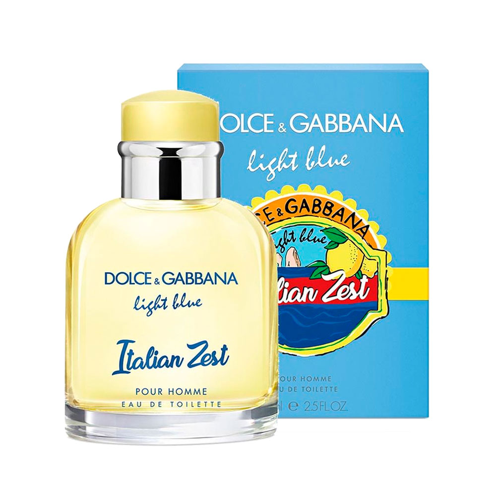 LIGHT BLUE ITALIAN ZEST POUR HOMME eau de toilette spray Dolce