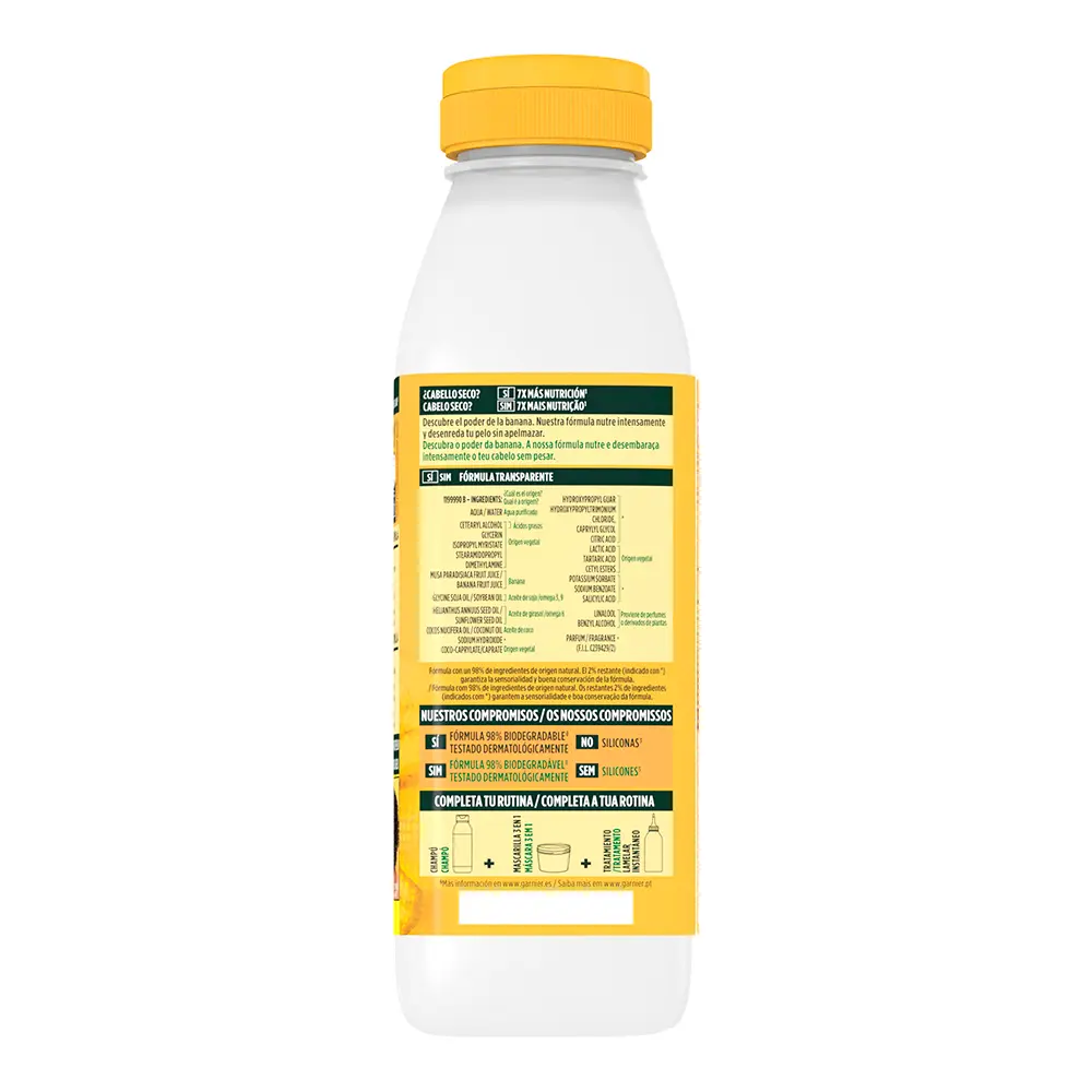 FRUCTIS HAIR FOOD BANANA ultra-nourishing conditioner Garnier