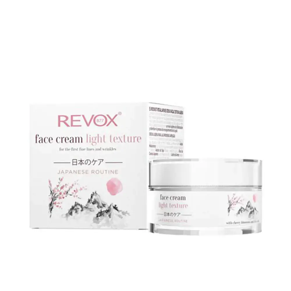 Revox JAPANESE RITUAL face cream light texture