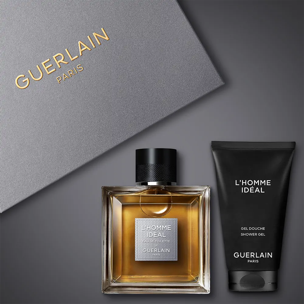 Guerlain L'Homme Idéal ギフトセット Amazon.com : Guerlain L'Homme Ideal 3.3 oz Edt Spray + Edt
