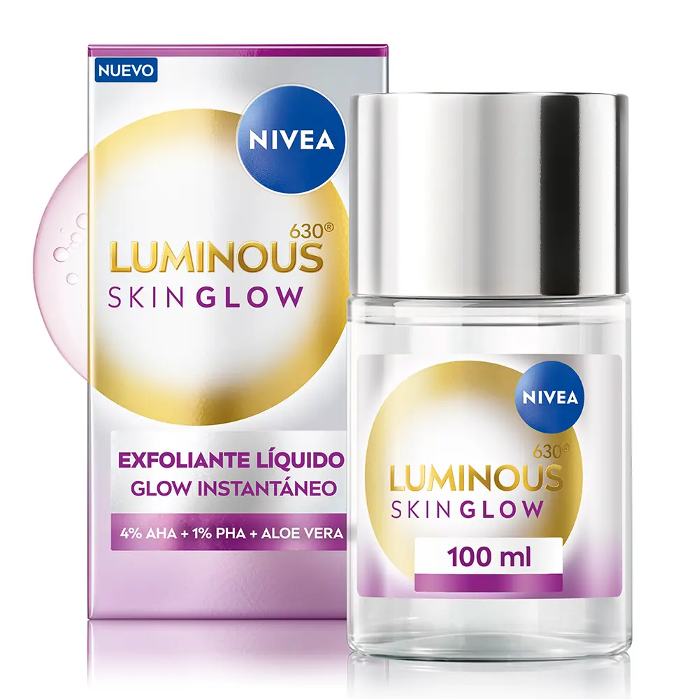 ナパーム SUPER GLOW 170mm LUMINOUS 630º skin glow liquid exfoliant Peels Nivea - Perfumes Club