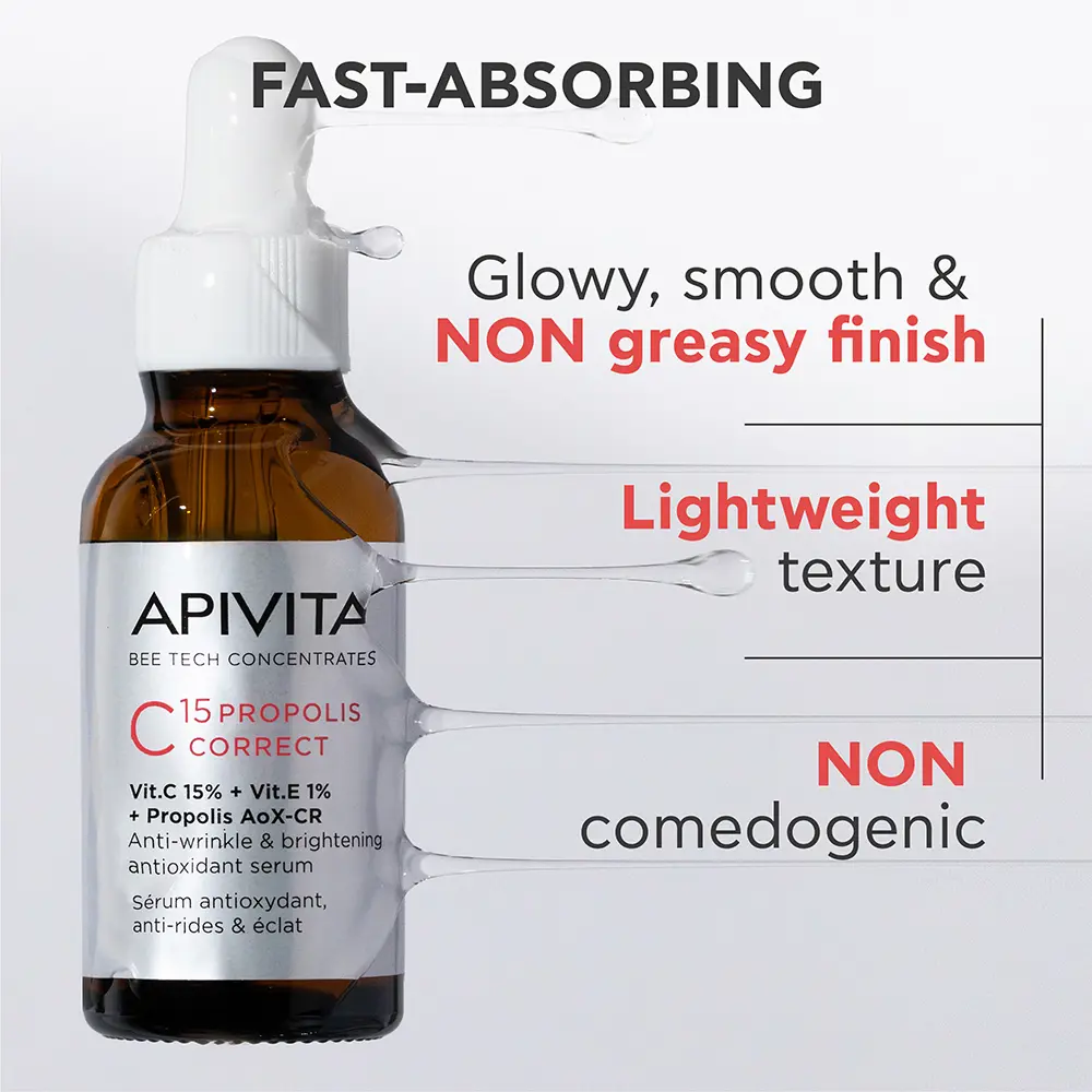Apivita C15 PROPOLIS antioxidant, anti-wrinkle and illuminating