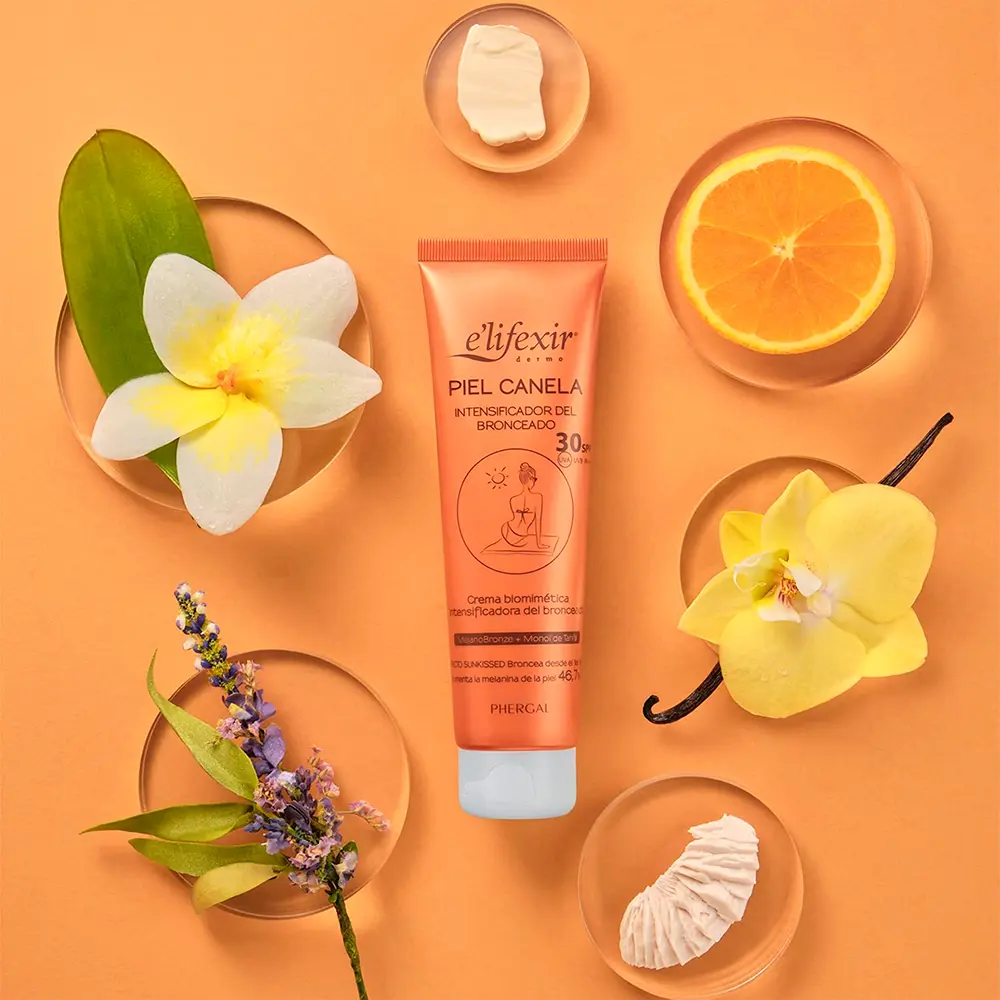 DERMO piel canela SPF30 Self tanners E'Lifexir - Perfumes Club