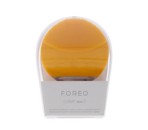 洗顔グッズ FOREO LUNA mini 2 sunflower yellow FOREO LUNA Mini 2 Facial Cleansing Brush for All Skin Types