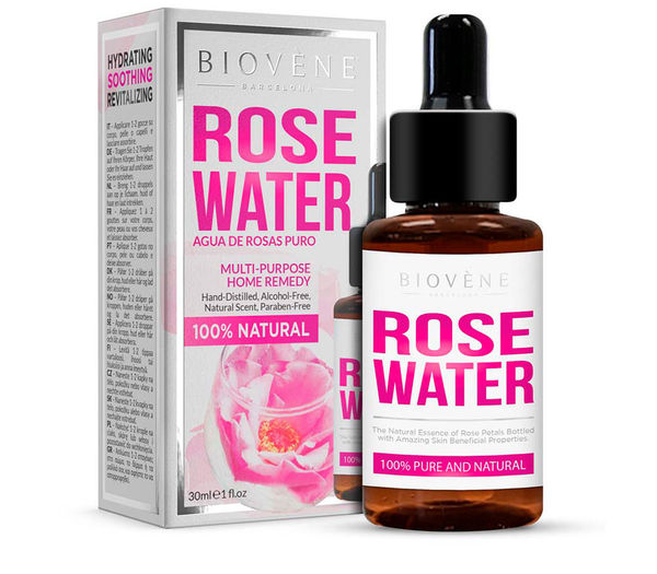 ROSE WATER PURE AND NATURAL multi-purpose home remedy Tonics