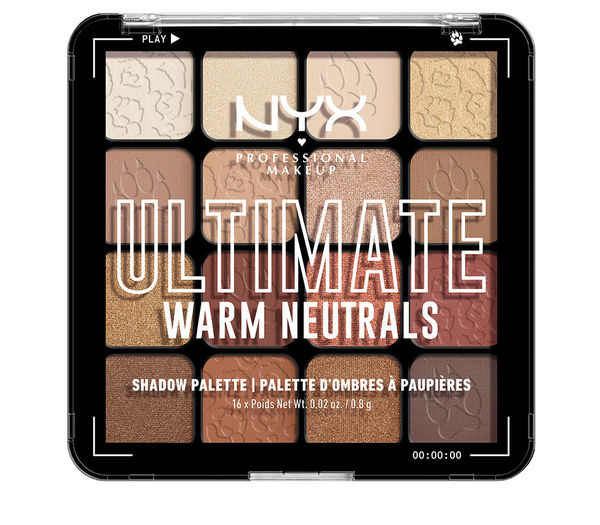 ULTIMATE shadow palette Nyx Professional Make Up、シェード