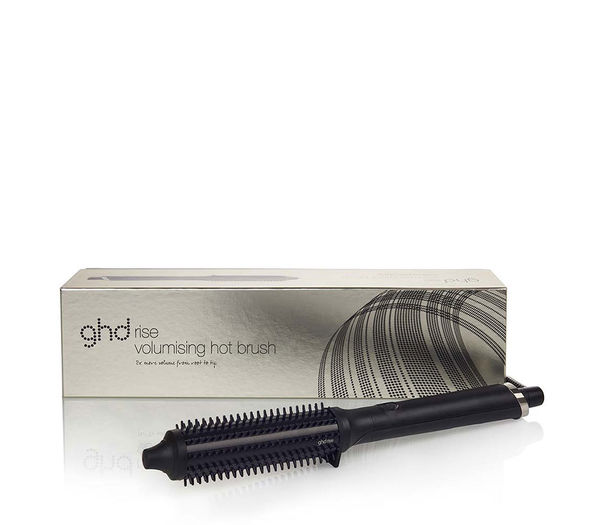 ghd rise ブラック ブラシヘアアイロン Amazon.com: ghd Rise Volumizing Hot Hair Brush