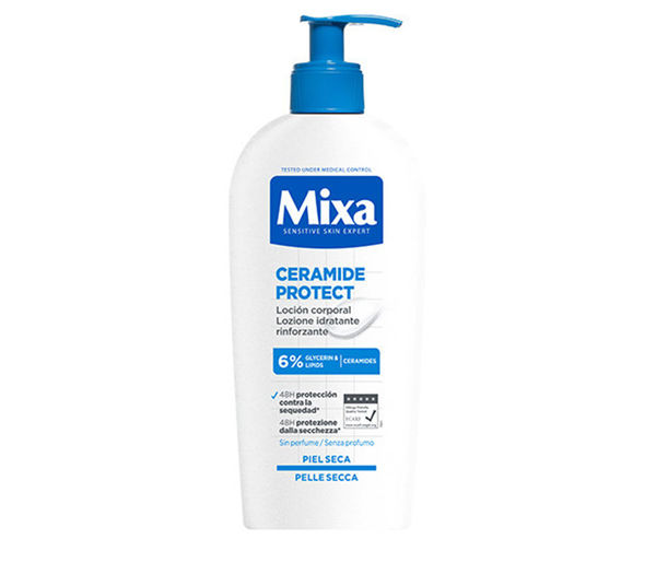 ミネラルクリームローション　新品未使用品 ミクサ セラミド プロテクト 乾燥肌用保湿ボディローション、ボディ