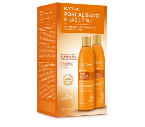 Keraliss Glatten Glatten Kit Liso Perpétuo Escova Progressiva Sem Formol (2